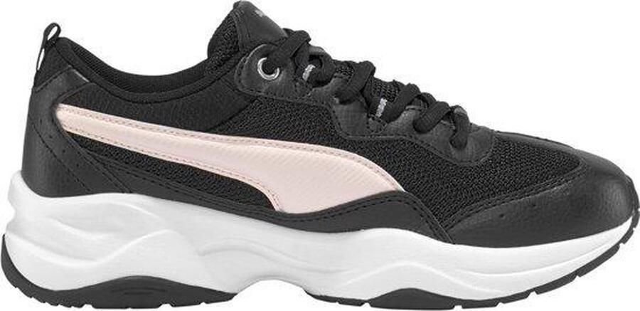 PUMA Cilia Lux Dames Sneakers Black-Rosewater- Silver- White