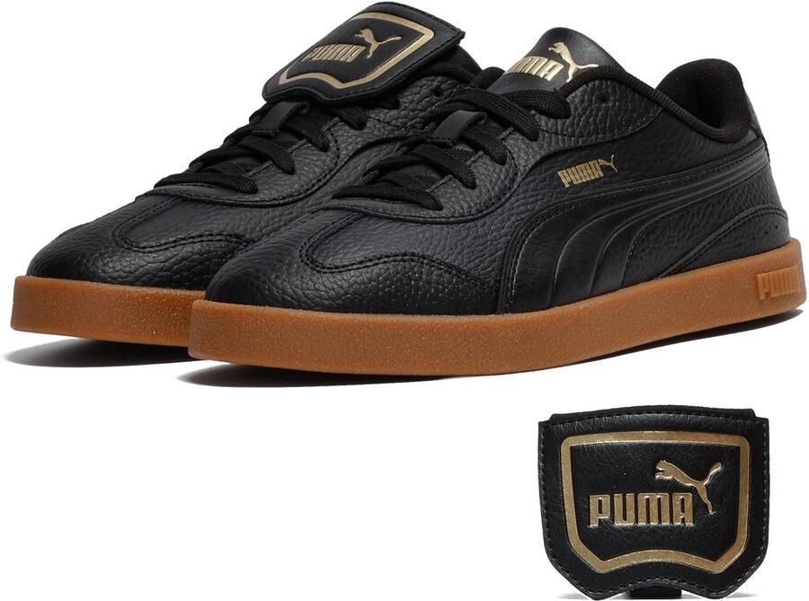 PUMA Club Azura L Dames Sneakers Black-Gold