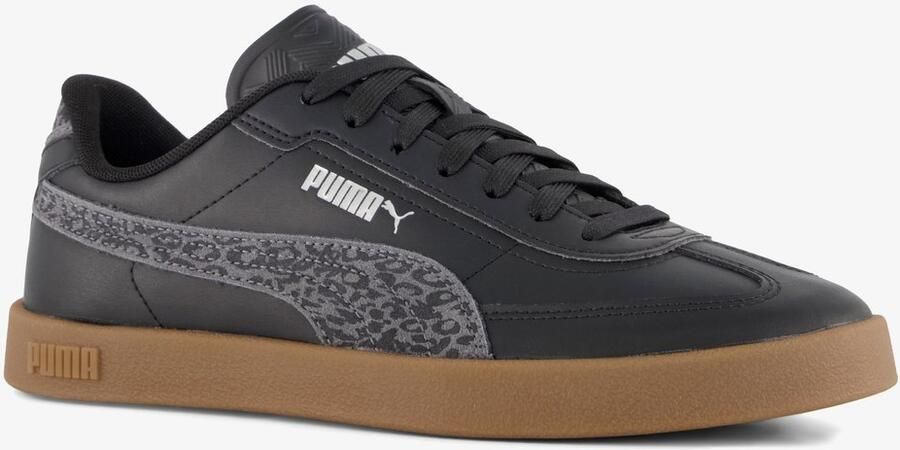 PUMA Club II Era Animal Flair dames sneakers zwart Uitneembare zool