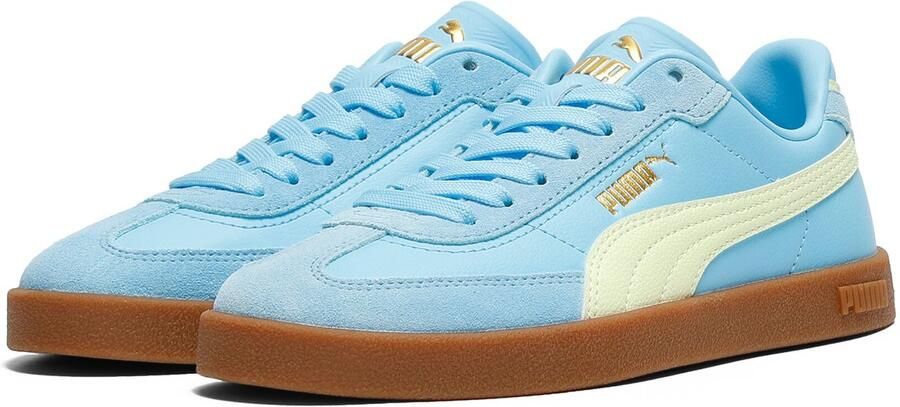 PUMA Club II Era Jr Unisex Sneakers Vibrant Blue-Apple Spritz