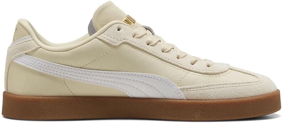 Puma Sneaker van leer met logodetails model 'Club II'