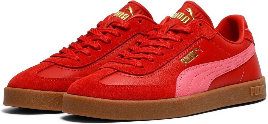 PUMA Club II Era Unisex Sneakers Candy Apple-Magic Rose