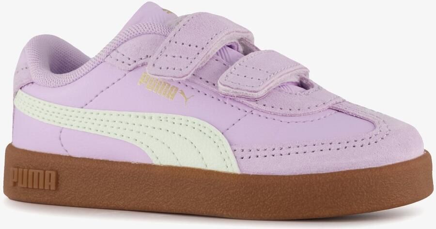 PUMA Club II Era V meisjes sneakers lila Uitneembare zool