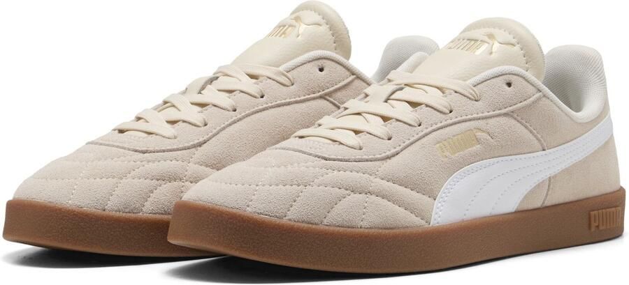 Puma Club II Era suèdelook sneakers ecru wit - Foto 4