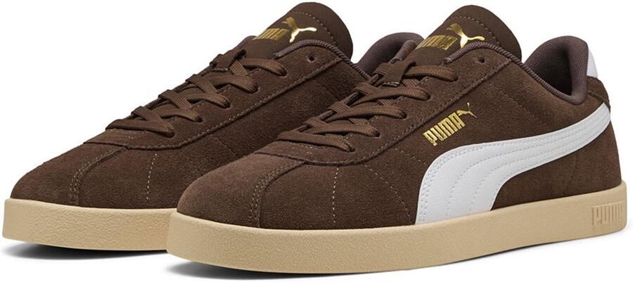 PUMA Club II Unisex Sneakers Flat Bronze- White- Gold