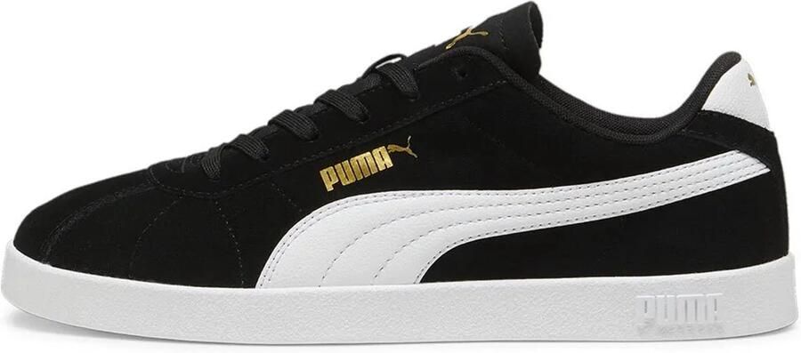 PUMA Club II Unisex Sneakers Black- White- Gold - Foto 2
