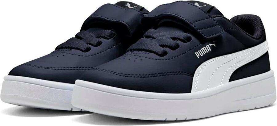 PUMA Court Classic Clean Ac+ Ps Schoenen Blauw