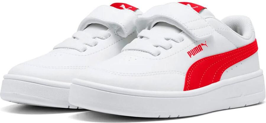 PUMA Court Classic Clean Ac+ Ps Schoenen Wit