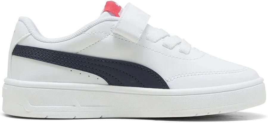 PUMA Court Classic Clean Ac+ Ps Schoenen Wit Kinderen