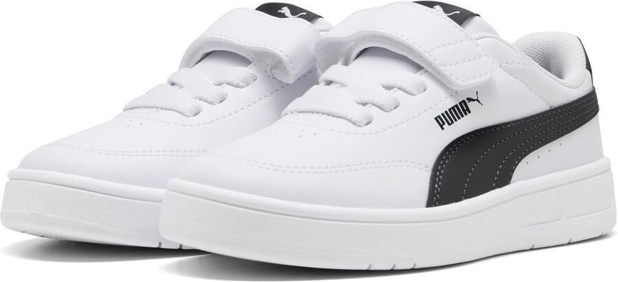 PUMA Court Classic Clean AC+ PS Unisex Sneakers White- Black