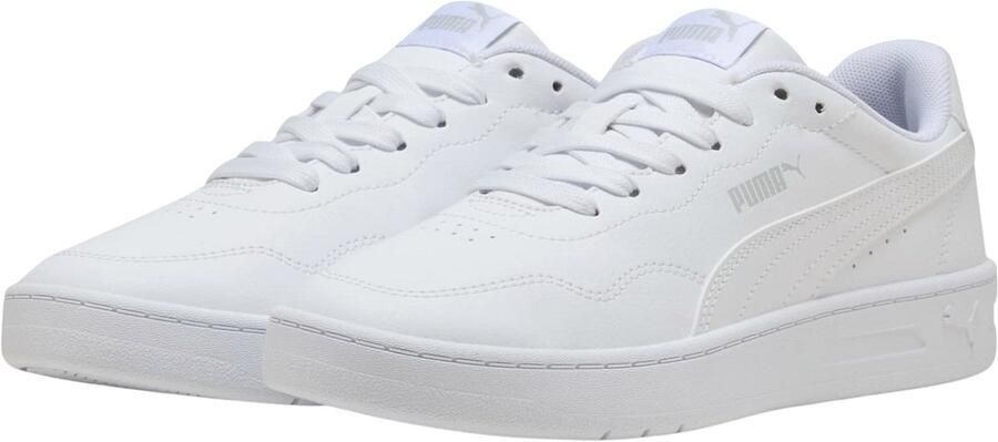 PUMA Damen Schuhe Low Court Lally 400367 White- White-Cool Light Gray - Foto 2
