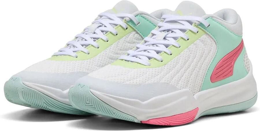 PUMA Court Pro 2 Junior Basketbalschoenen Wit