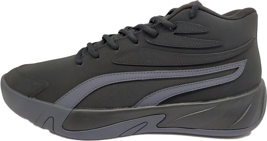 PUMA Court Pro Nubuck Basketbalschoenen Zwart