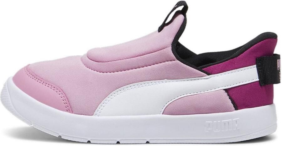 PUMA Courtflex V3 Ease In Schoenen Roze Jongens