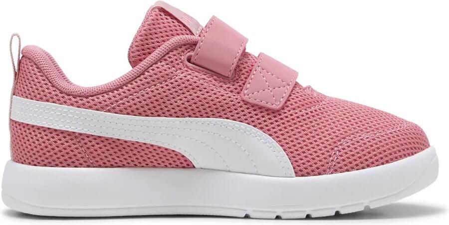 PUMA Courtflex V3 Mesh Ps Schoenen Zonder Veters Roze Kinderen