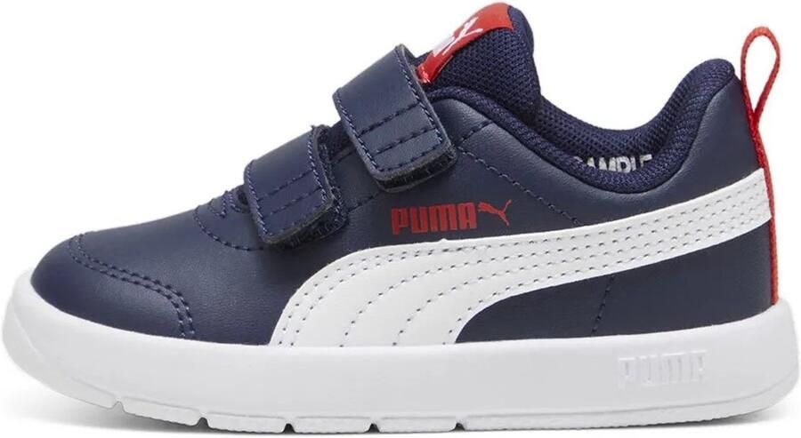 PUMA Courtflex V3 V Schoenen Blauw