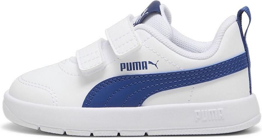 PUMA Courtflex V3 V Schoenen Wit Kinderen
