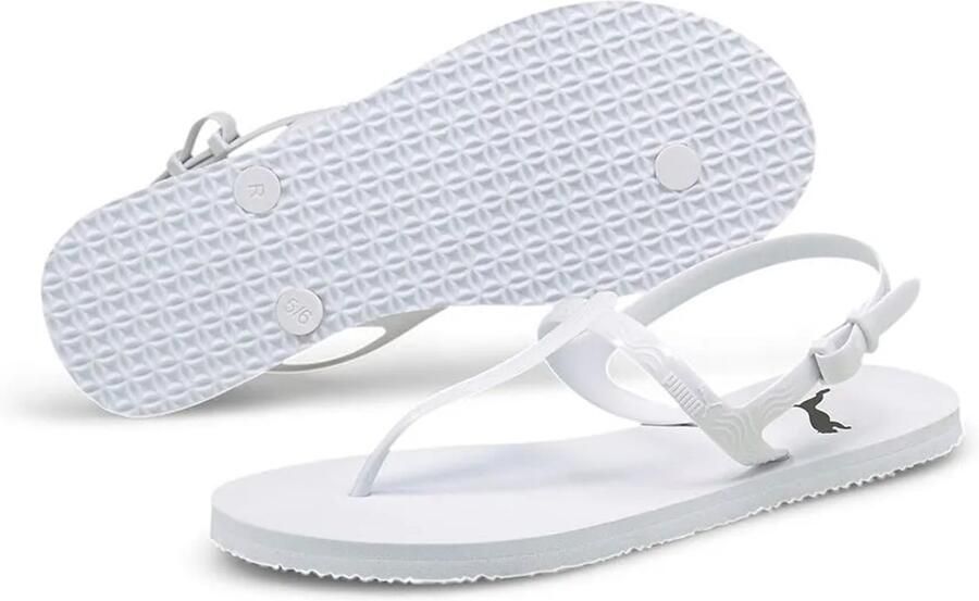 PUMA Cozy Sandalen Wit 1 2 Vrouw
