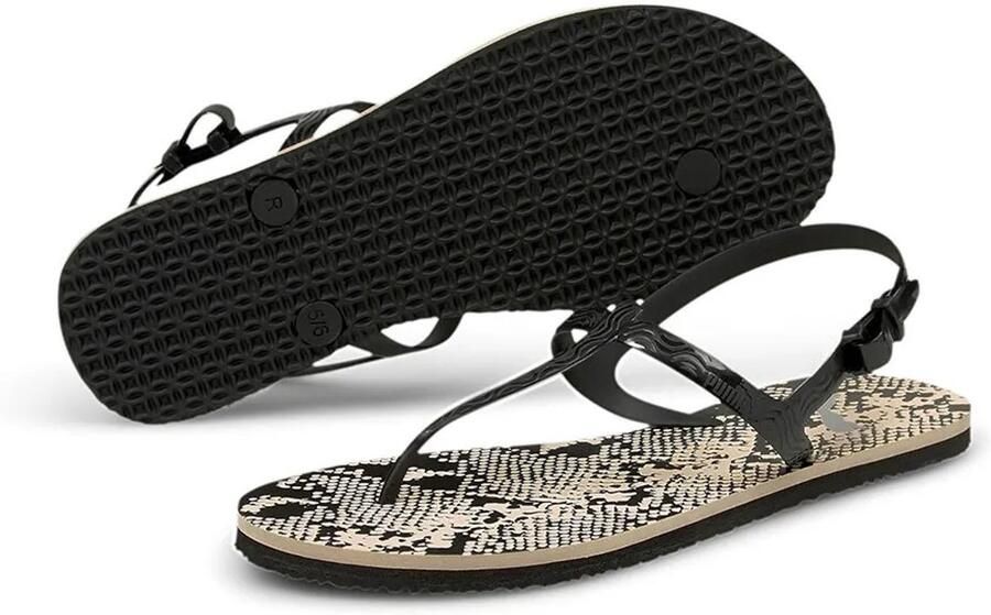 PUMA Cozy Untamed Sandalen Bruin Vrouw