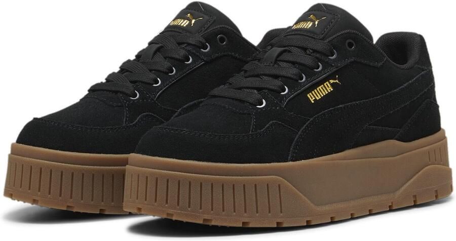 PUMA Damen Schuhe Low Karmen II Idol SD 397462 Black- Gold