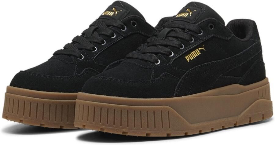 PUMA Damen Schuhe Low Karmen II Idol SD 397462 Black- Gold