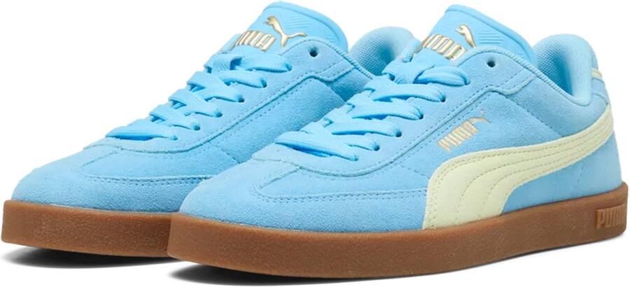 PUMA Dames Club II Era Suede Sneaker 400717-32 Vibrant Blue Apple Spritz