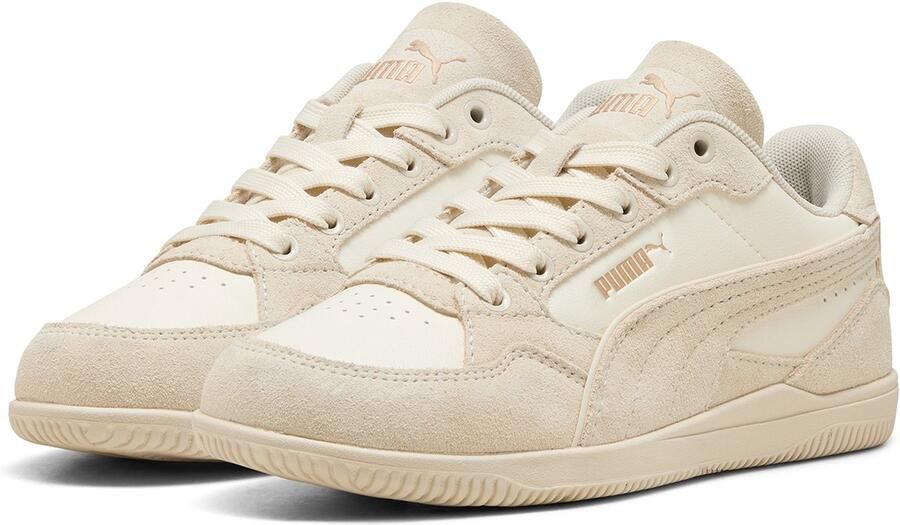 PUMA Dames K-Moda Sneakers Lifestyle Schoenen 404760 01 White-Alpine -Gold