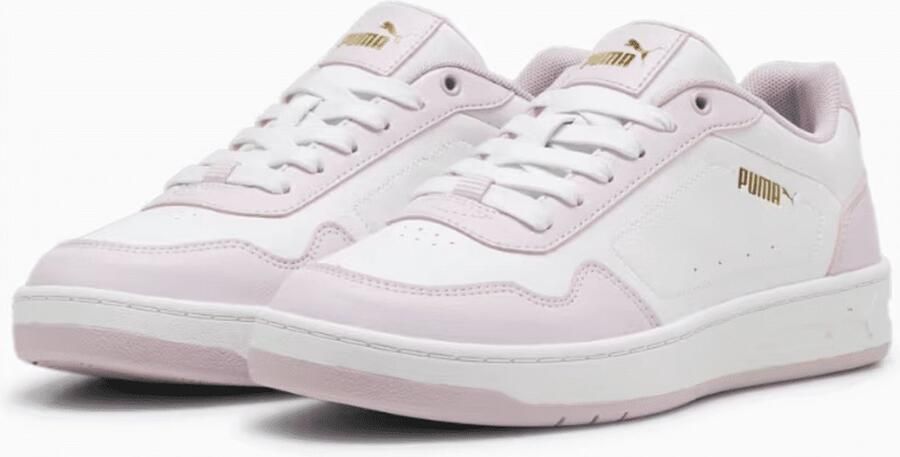 PUMA Dames Sneaker Court Classy White grape Mist