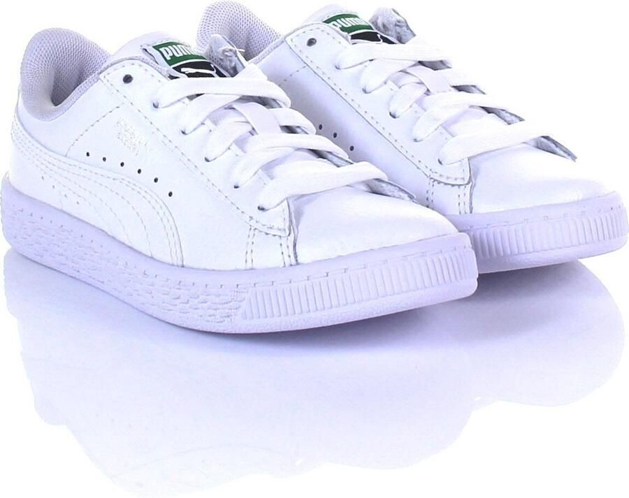 PUMA Basket Classic LFS Jr wit sneakers kids (364503 04)