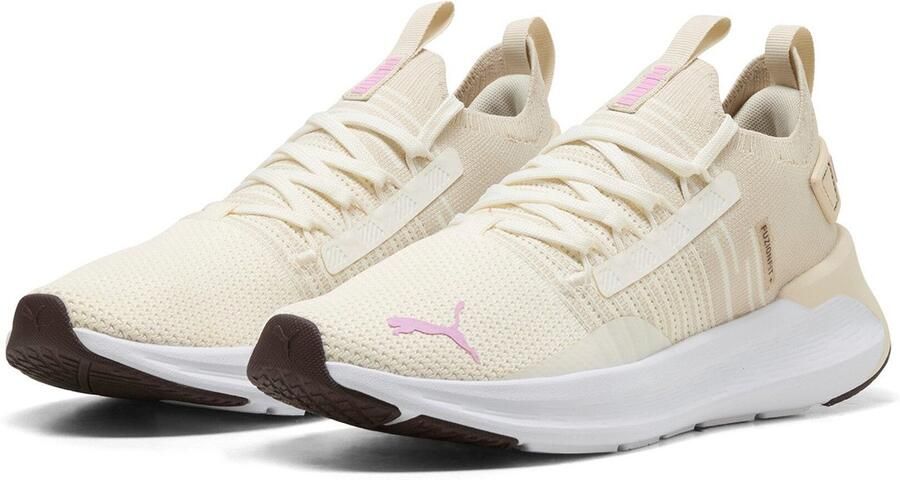 PUMA Dames Softride Symmetry Fuzion Wns 310460 Warm White-Alpine Snow-Mauve Glow