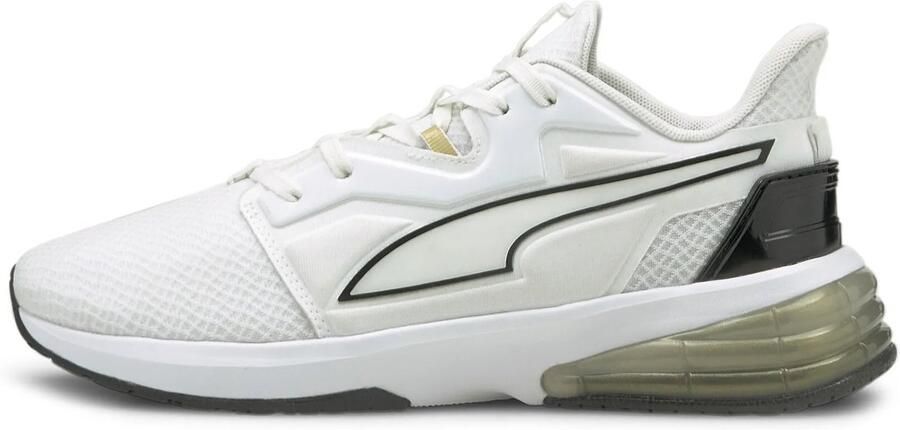 PUMA Damessportschoenen Wms Lvl-up Xt Moto Urban Wit Zwart Wit