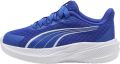 PUMA Dasher Sliptech Inf Lage Sneakers met vetersluiting voor kinderen - Blauw