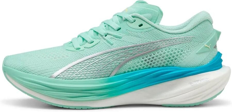 PUMA Deviate Nitro 3 Hardloopschoenen Groen Vrouw