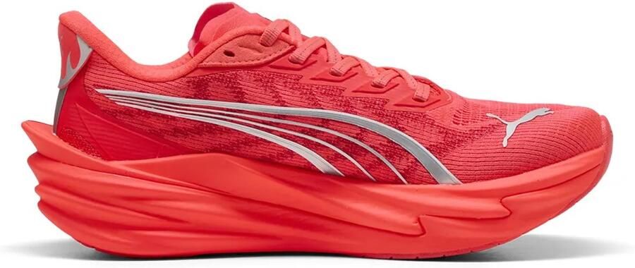 PUMA Deviate Nitro 4 Hardloopschoenen Rood Vrouw