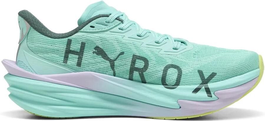 PUMA Deviate Nitro 4 X Hyrox Hardloopschoenen Groen Vrouw