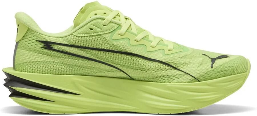 PUMA Hardloopschoenen Deviate Pure Nitro Sunny Lime Zwart