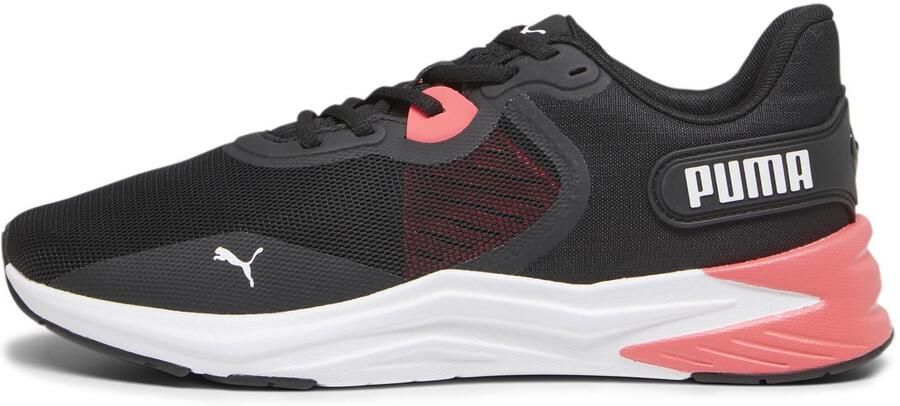 PUMA Disperse XT 3 Fitnessschoenen voor dames Zwart Wit Roze