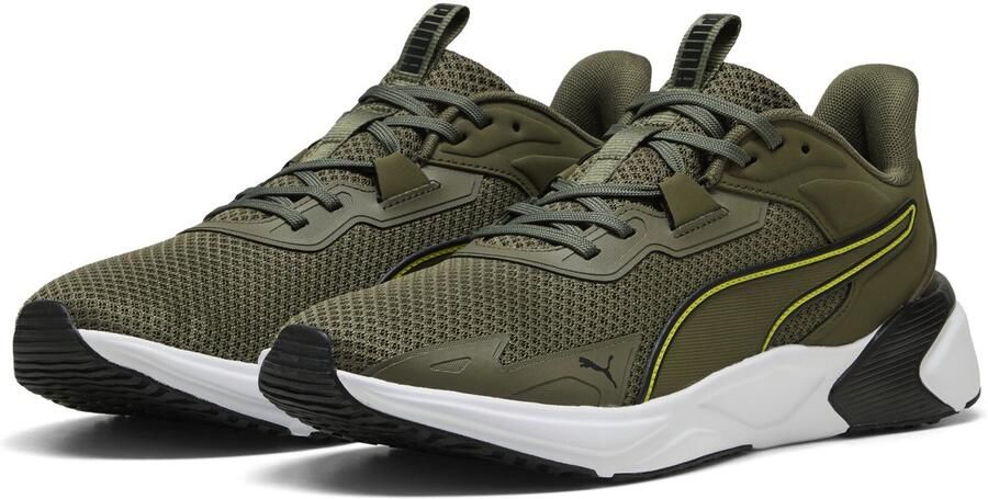 PUMA Disperse XT 4 Unisex Sportschoenen Loden Green- Black-Lux Lime- White - Foto 4