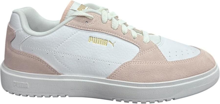 PUMA Doublecourt Soft VTG Wns Sneakers Unisex Wit Roze