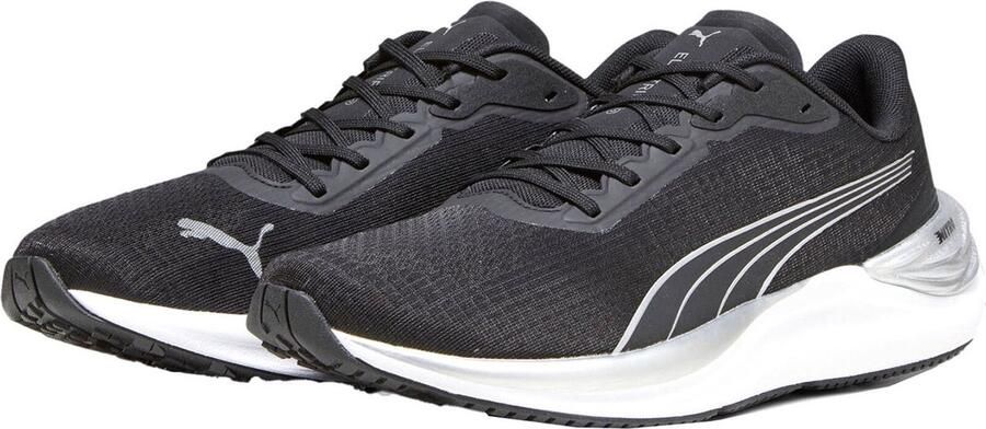 PUMA Electrify Nitro 3 heren sneaker hardloopschoenen sportschoenen 378455 01 zwart