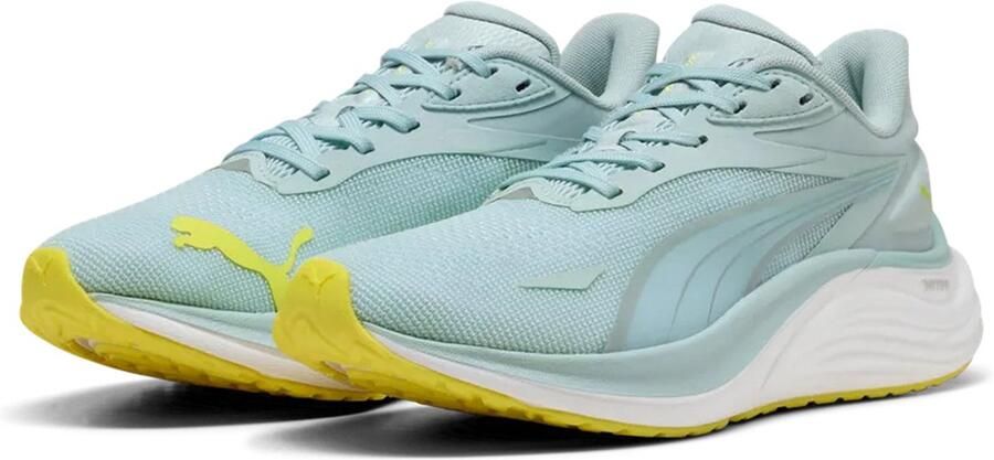 PUMA Electrify NITRO 4 hardloopschoenen dame 310788 22 Fresh Water-Lemmon Crush-Silver