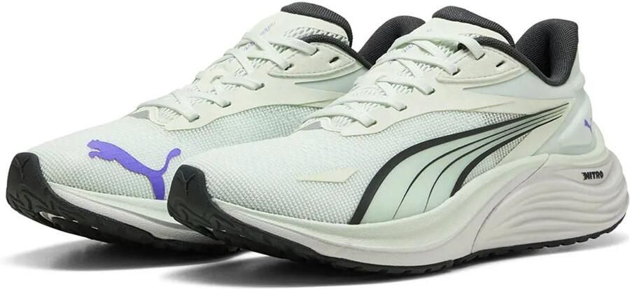 PUMA Electrify Nitro 4 Hardloopschoenen Groen 1 2 Vrouw