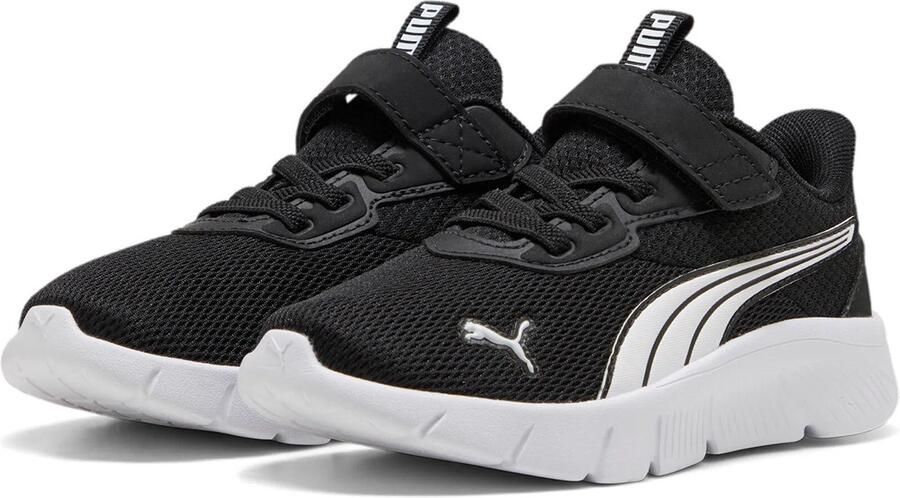 PUMA FlexFocus Modern AC+PS Loopschoenen Kinder Sneaker Sportschoenen Unisex 401519 01 Zwart-Wit