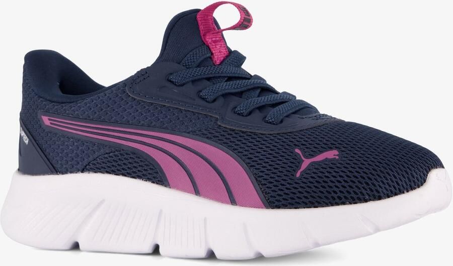 PUMA Flexfocus Sliptech meisjes sneaker blauw Uitneembare zool