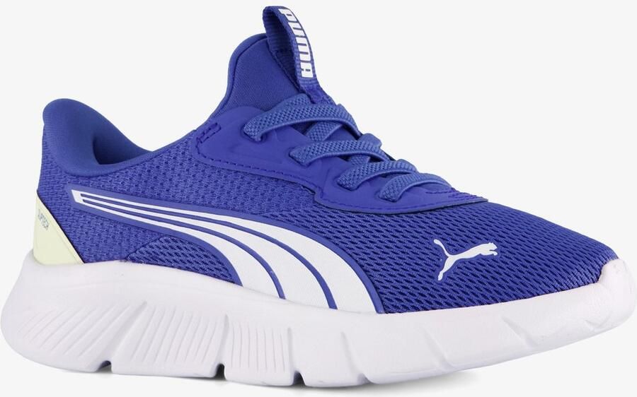 PUMA Flexfocus SlipTech PS kinder sneakers blauw wit Uitneembare zool - Foto 2