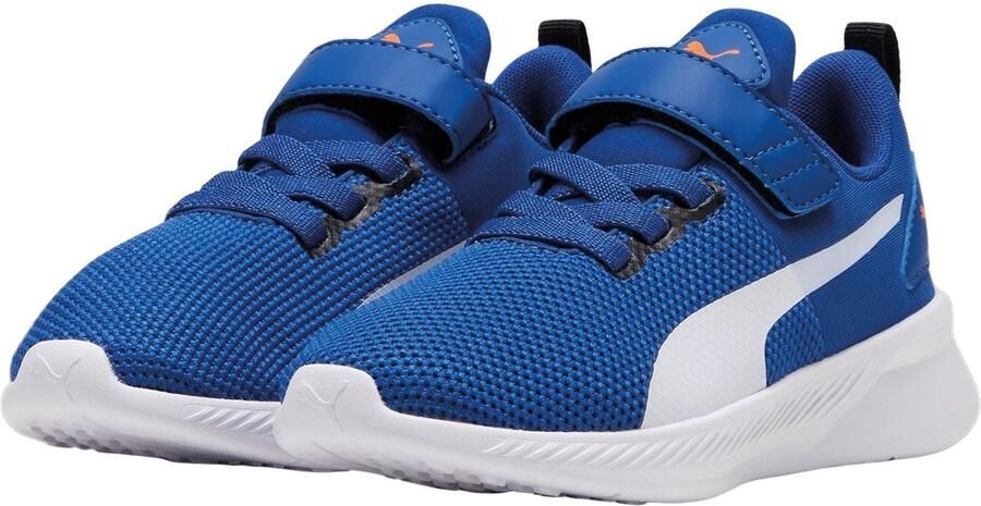 Puma Flyer Runner V PS sneakers kobaltblauw wit zwart Jongens Mesh Meerkleurig 35 - Foto 2
