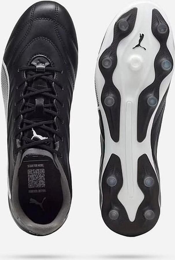 PUMA Fußballschuhe Low King Pro FG AG 107862 Black- White-Cool Dark Gray