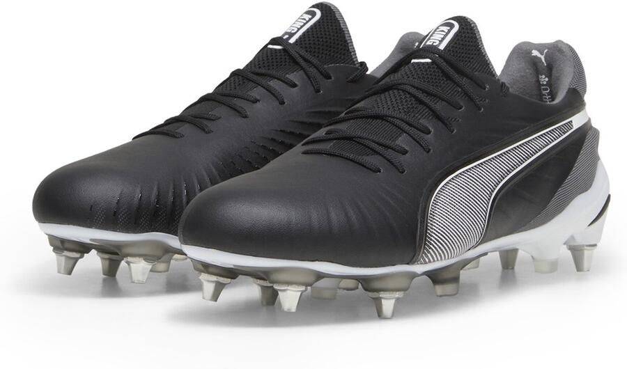 PUMA Fußballschuhe Low King Ultimate MxSG 107866 Black- White-Cool Dark Gray