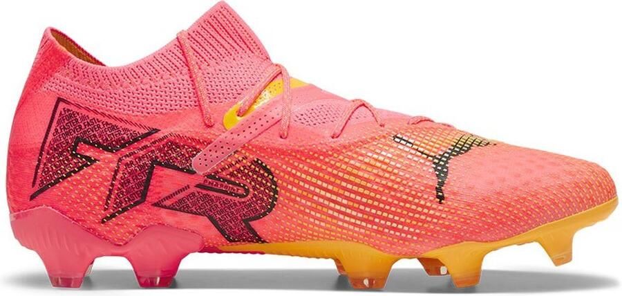PUMA Fußballschuhe Mid Future 7 Ultimate FG AG 107599 Sunset Glow- Black-Sun Stream