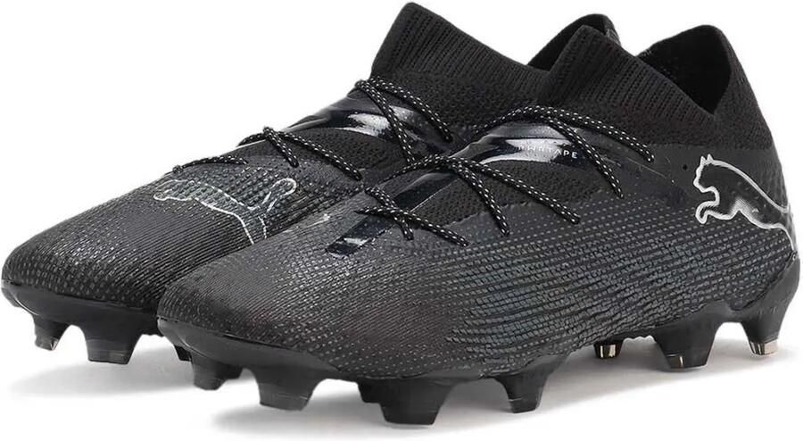 PUMA Future 7 Ultimate Gras Kunstgras Voetbalschoenen (MG) Zwart Wit